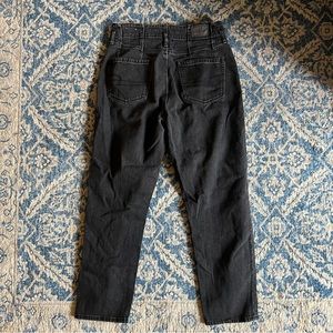 American Eagle Black Size 6 Mom Jeans